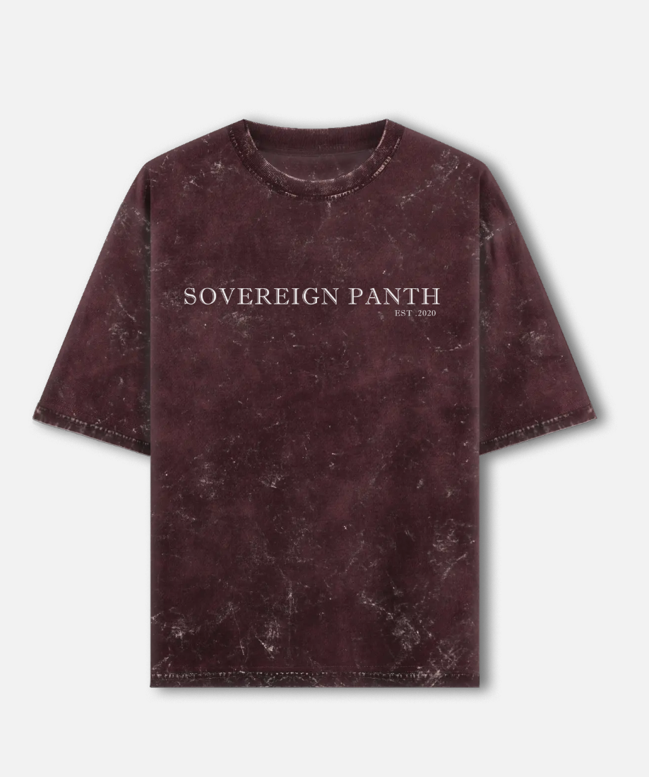 1984 Freedom T-Shirt | Stand for Justice & Truth | ACID WASH TEE | SOVERIEGN PANTH