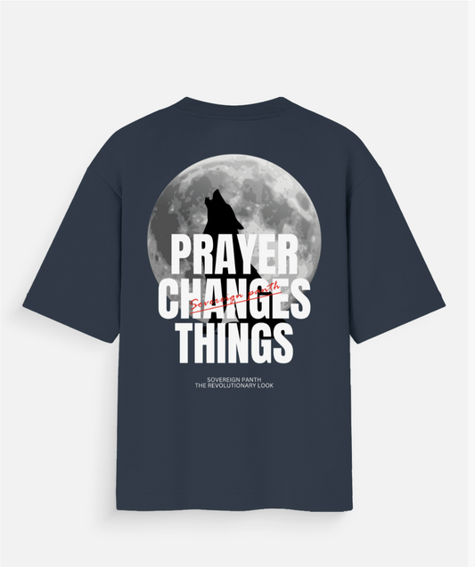 Prayer Changes Things T-Shirt | Faith & Inspiration Wear | SOVERERIGN PANTH