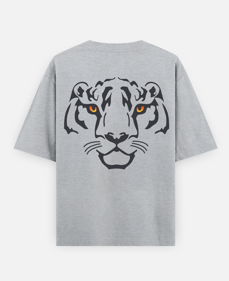 00 Tiger Face T-Shirt | Bold Design with Fierce & Dangerous Eyes | Sovereign panth