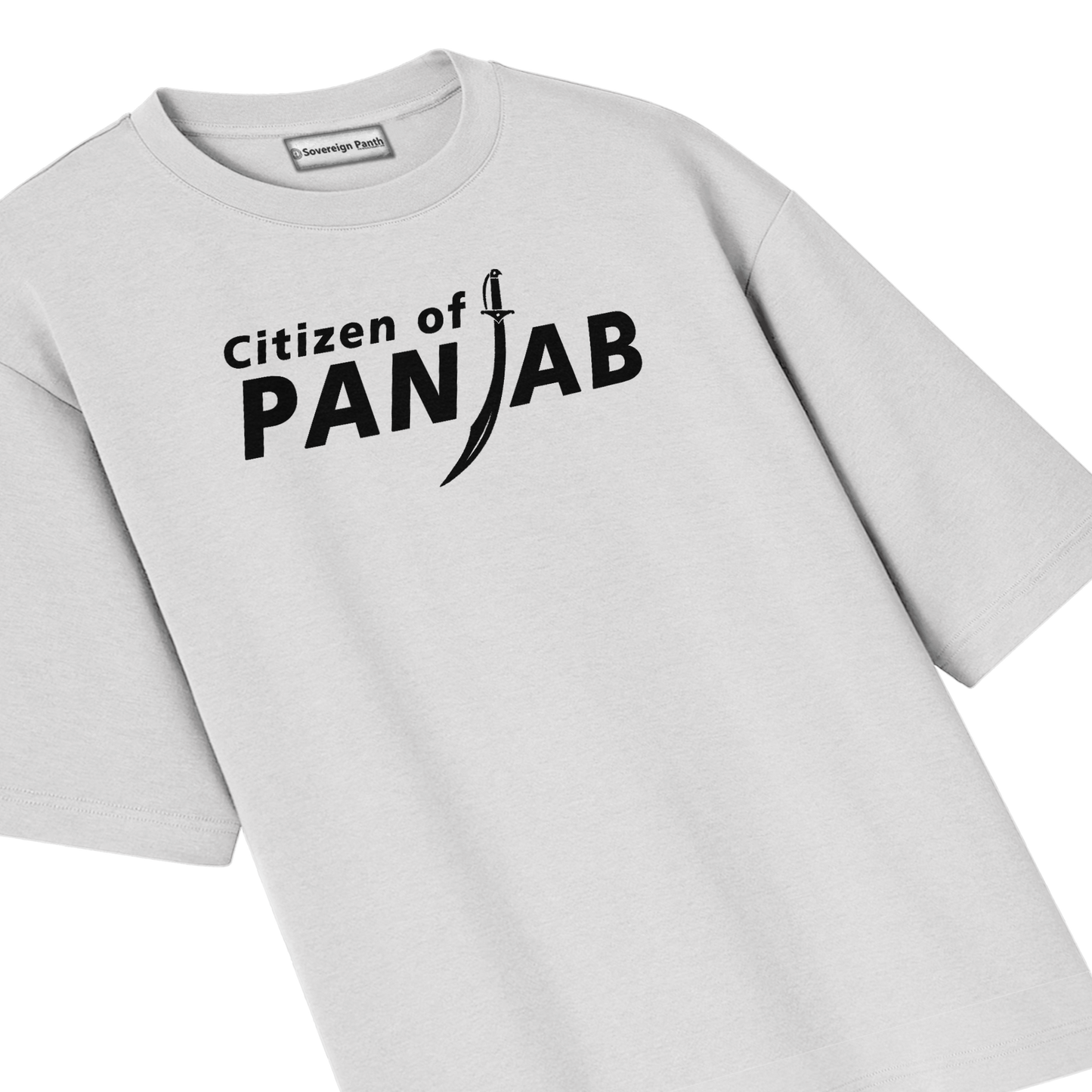 Citizen Of Panjab Oversized T-shirt